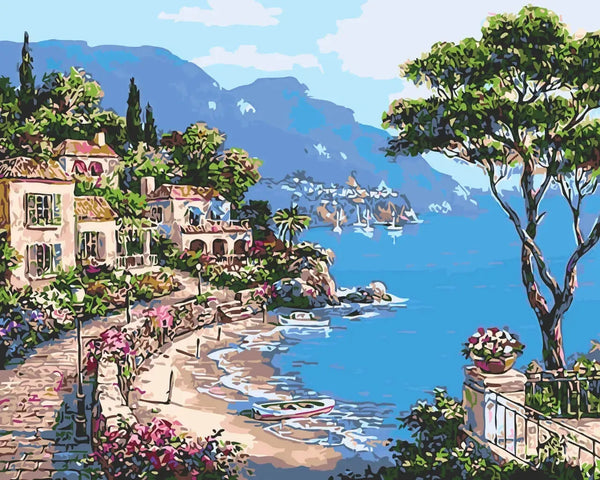 Mediterranean Escape - Paint By Numbers