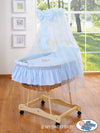 My Sweet Baby - Päällissetti 4 osaa Moses Basket / Wicker crib -kehtoon no. 99690e-807 i 79690e-807