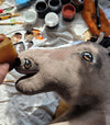 Premium Keppihevonen / Hobby Horse - Grulo horse A3