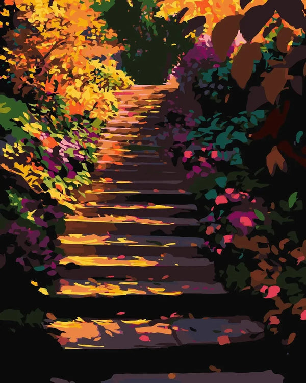 Autumn Steps - Paint By Numbers