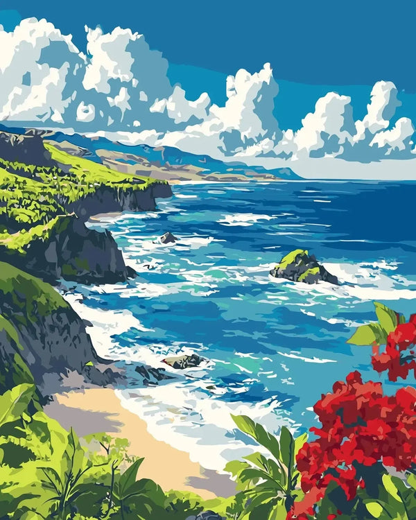 Paradise View - Paint By Numbers
