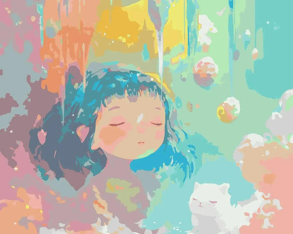 Dreamy Slumber - Paint By Numbers