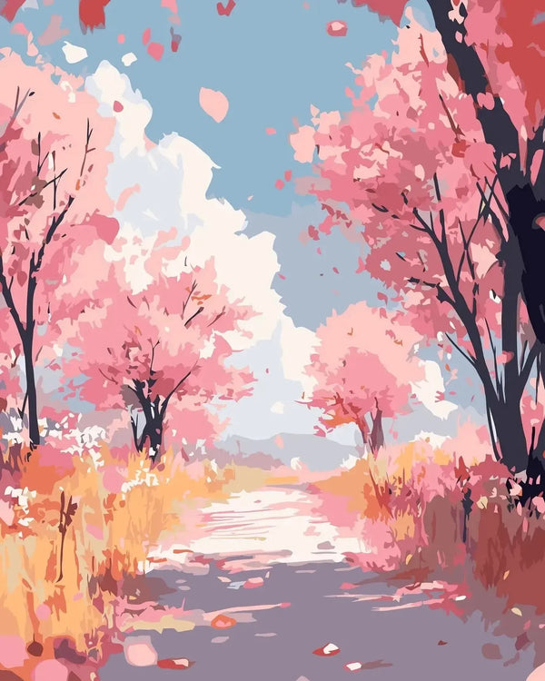 Pastel Boulevard - Paint By Numbers