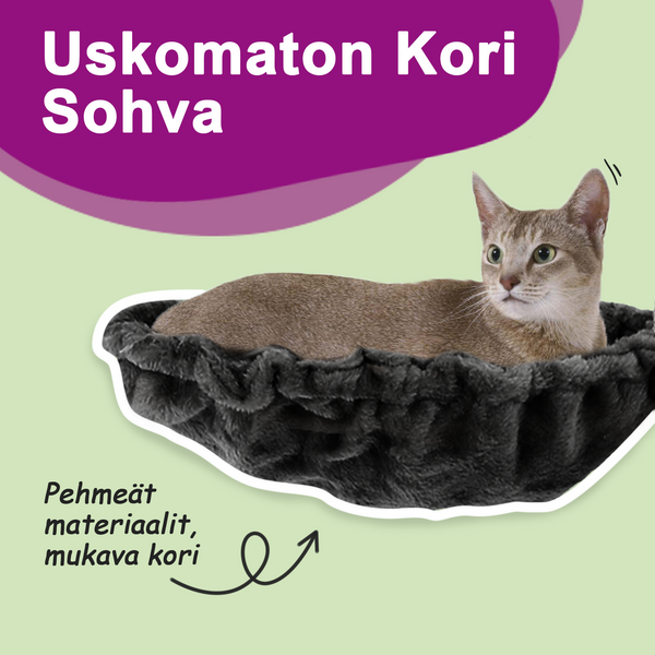 Tummanharmaa kissan kiipeilypuu sisal- raapimispylväillä Seliana 92cm