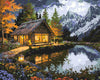 Cozy Lakehouse - Paint By Numbers