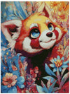 Blossom Panda 30x40cm - Timanttimaalaus
