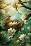 Bird's Nest 40x60cm - Timanttimaalaus