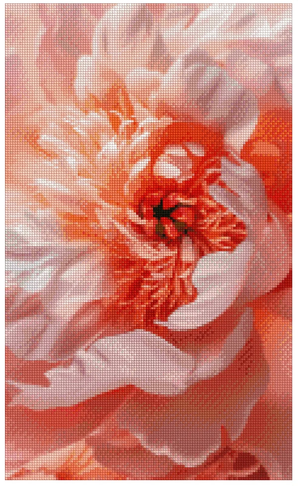 Blossom Unfolding 30x50cm - Timanttimaalaus