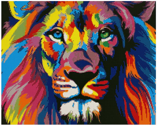 Abstract Monarchy 40x50cm - Timanttimaalaus