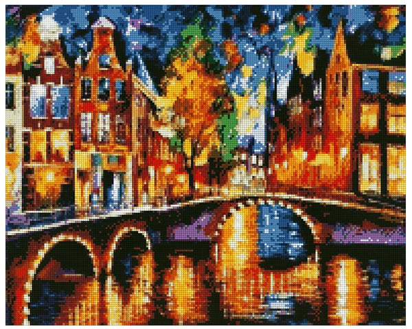 Amsterdam 40x50cm - Timanttimaalaus