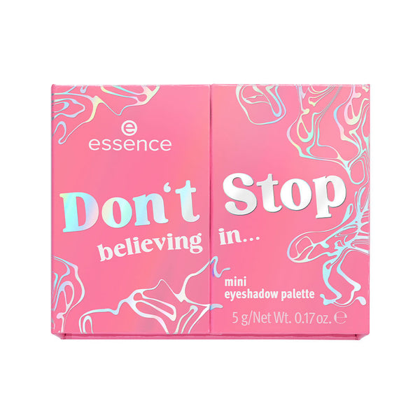 Don't stop believing in mini luomiväripaletti #moniväri