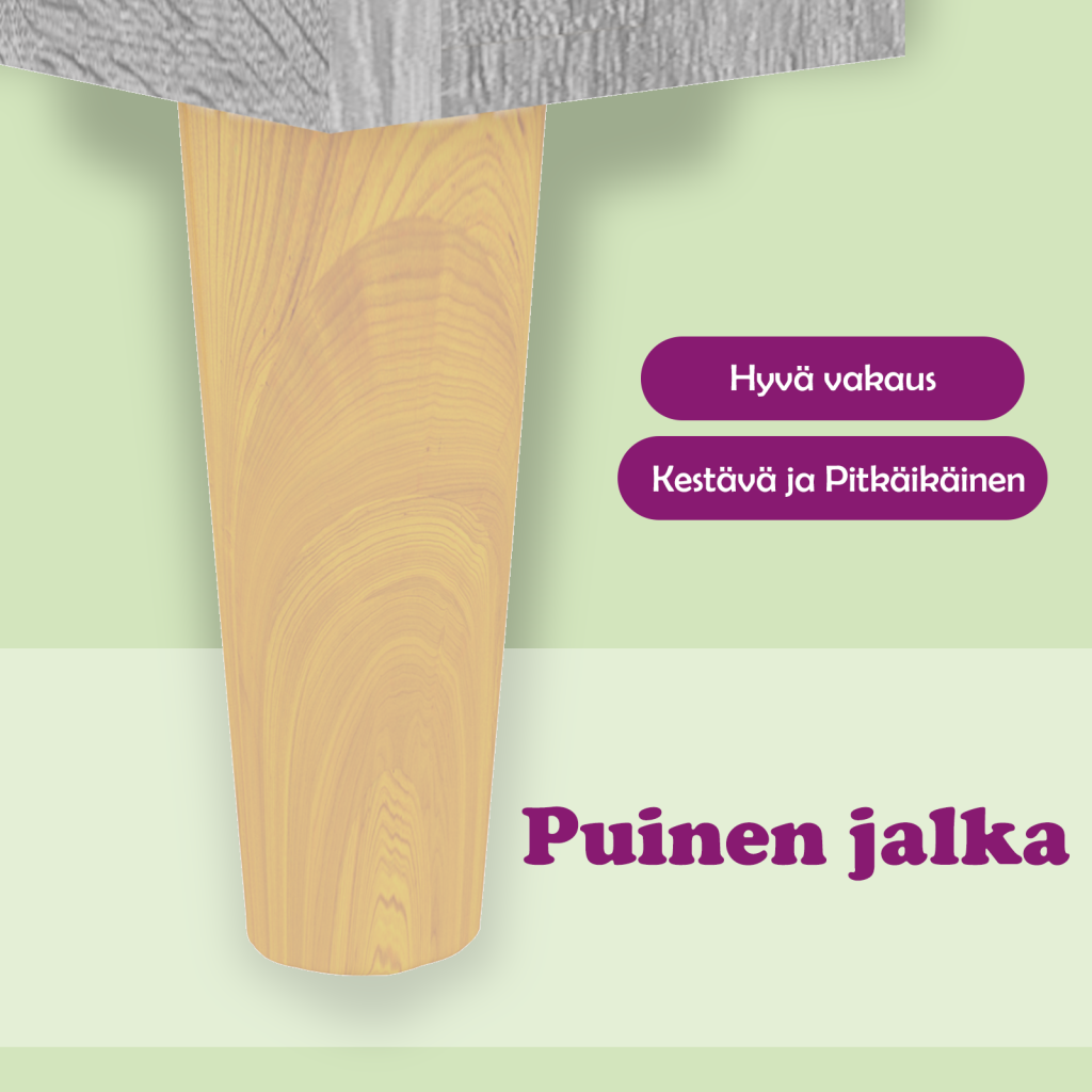 Harmaa senkki Ersilica 70x34x90cm (puinen)