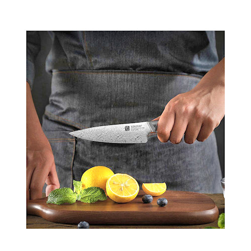 Xinzuo Jiang Damascus Vihannesveitsi 13 cm