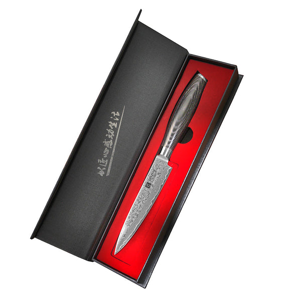 Xinzuo Ya Damascus Vihannes-/ Hedelmäveitsi, 13 cm