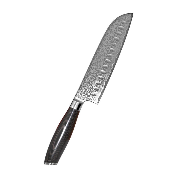 Xinzuo Ya Damascus Santokuveitsi, Ovaalihiottu, 18 cm