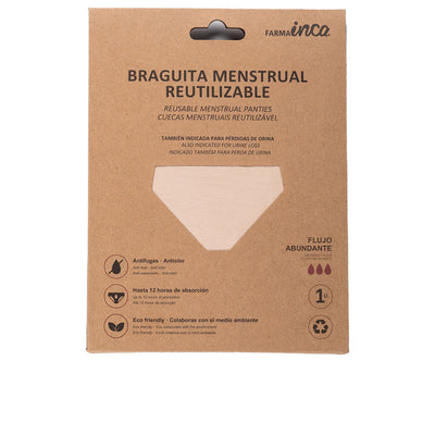 Menstrual Panties Super Absorption #Nude Size Xl 1 Unit