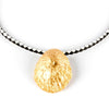Calobra Luxe Black &Amp; White Necklace #Shiny Gold 1 U