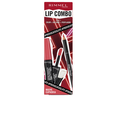 Lip combo provocalips lot #mauve euphoria 2 u - RIMMEL LONDON