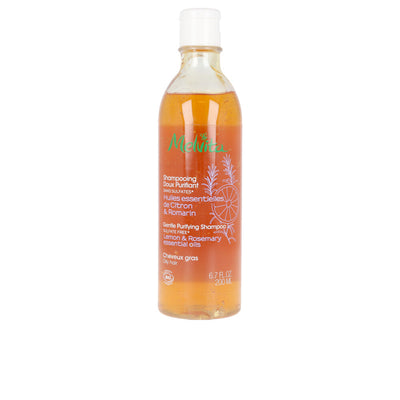Hellävarainen puhdistava shampoo rasvoittuville hiuksille 200 ml - MELVITA