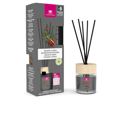 Mikado ilmanraikastin 0% #sandalwood-cedar 35 ml - CRISTALINAS