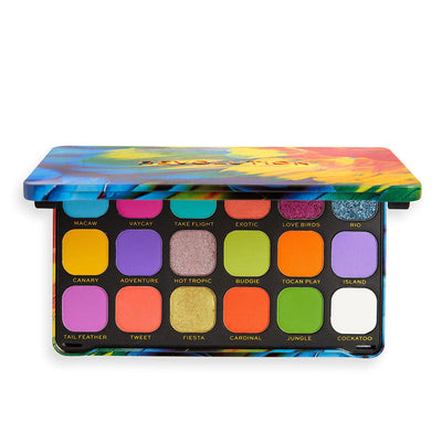 Forever flawless luomiväripaletti #birds of paradise - REVOLUTION MAKE UP