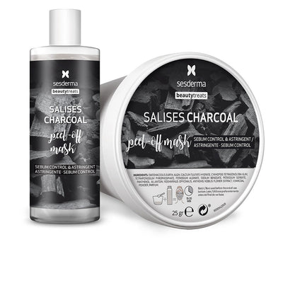 Beauty treats salises charcoal peel off -naamio 25 gr + 75 ml - SESDERMA