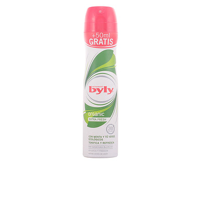Organic extra fresh deo spray 200 ml - BYLY