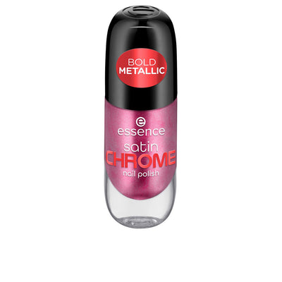 Satin Chrome Nail Polish #03-Meta Maroon 8 Ml