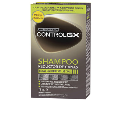 Control gx shampoo harmaiden hiusten vähentämiseen 118 ml - JUST FOR MEN