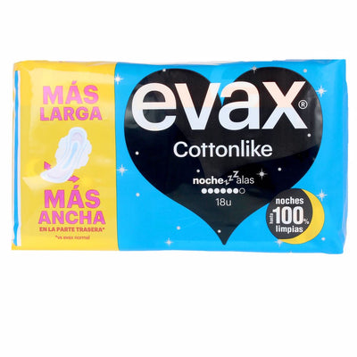 Cottonlike yösidetyyny siivet 18 kpl - EVAX