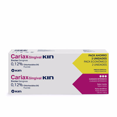 Cariax gingival hammastahna pakkaus 2 x 125 ml - KIN