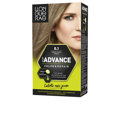 Color advance #8,1-vaalea tuhkablondi 1 kpl. - LLONGUERAS