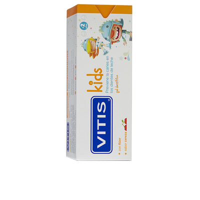 Kids hammastahna geeli fluorida #cherry 50 ml - VITIS