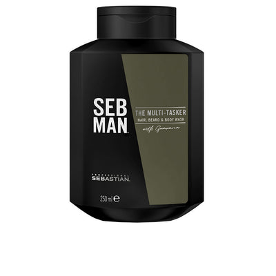 The Multitasker 3 In 1 Skin, Hair And Beard Shampoo 250 Ml