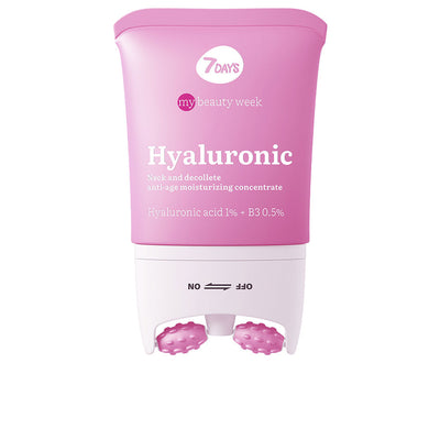 Hyaluronic anti-aging kosteuttava tiiviste kaulalle ja dekolteelle 80 ml - 7DAYS