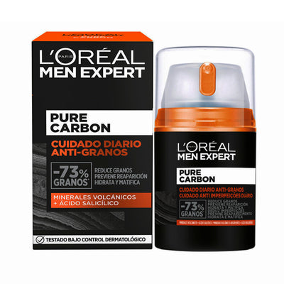 Men expert pure charcoal päivittäinen hoito anti-pickel 50 ml