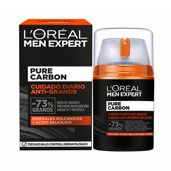Men expert pure charcoal päivittäinen hoito anti-pickel 50 ml