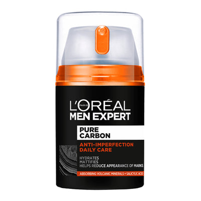 Men expert pure charcoal päivittäinen hoito anti-pickel 50 ml