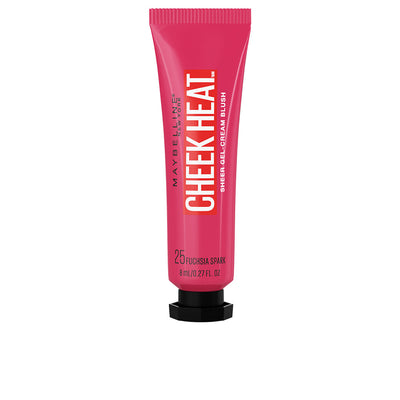Cheek heat läpikuultava geeli-voideposkipuna #25-fuchsia spark - MAYBELLINE