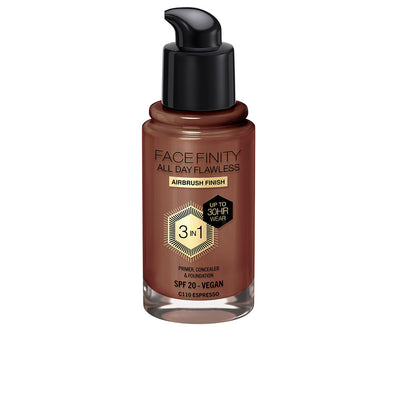 Facefinity all day flawless 3 in 1 meikkivoide #c110-espresso 30 ml - MAX FACTOR