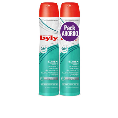 Extrem frescor 96h deo suihkesetti 2 x 200 ml - BYLY