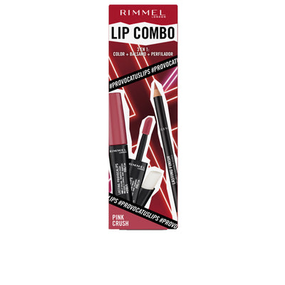 Lip combo provocalips lot #pink crush 2 u - RIMMEL LONDON
