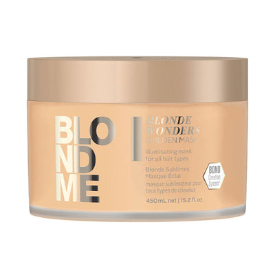 Blonde wonders golden mascarilla capilar vaalentava hiusnaamio vaaleille hiuksille 450ml - SCHWARZKOPF