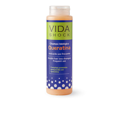 Vida shock hiustenlähtöön tarkoitettu luomukeratiinishampoo 300 ml - LUXANA