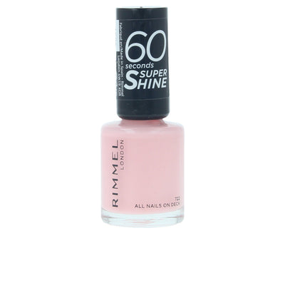 60 seconds super shine kynsilakka #722-all nails on deck 8 ml. - RIMMEL LONDON