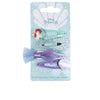 Clips #the little mermaid 7.4 x 12.5 x 2 cm 4 kpl