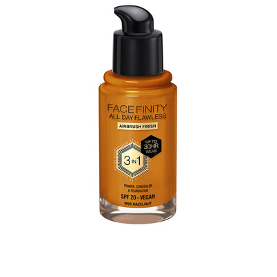 Facefinity all day flawless 3 in 1 meikkivoide #w95-hazelnut 30 ml - MAX FACTOR