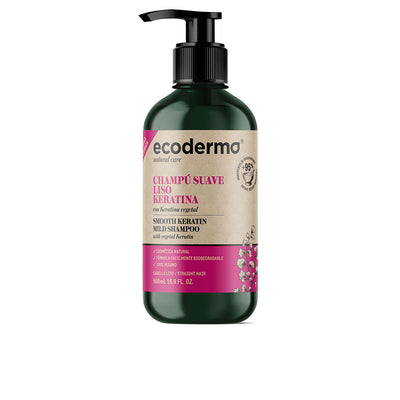 Champú liso keratiini 500 ml - ECODERMA