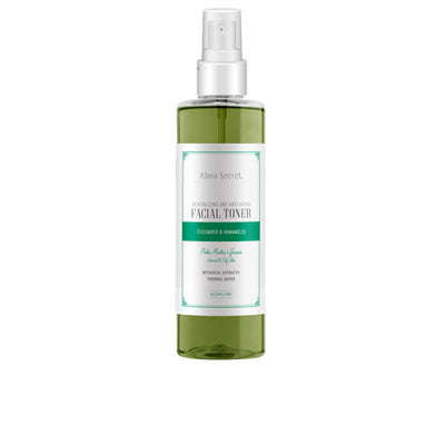 Revitalizing and anti-aging facial toner with cucumber & witch hazel 200 ml - ALMA SECRET