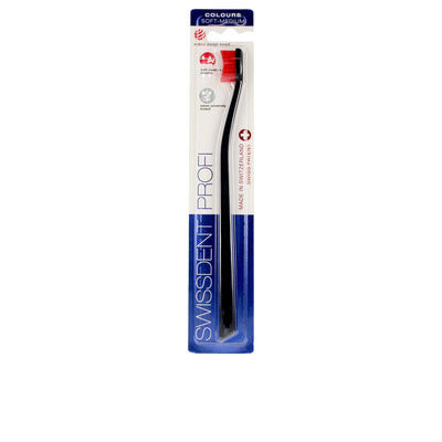 Colours classic hammasharja #black&red 1 kpl - SWISSDENT